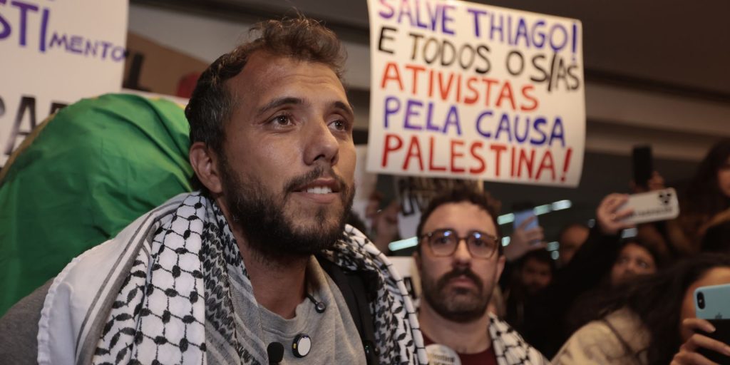 Ativistas preparam "missão maior" à Faixa de Gaza, diz Thiago Ávila