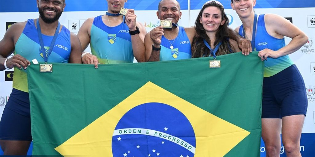 Remo: Brasil fecha etapa de Varese da Copa do Mundo com três medalhas