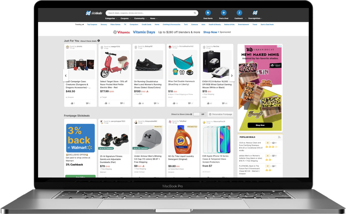 Slickdeals é a Dica de app da semana, o Pelando para os EUA