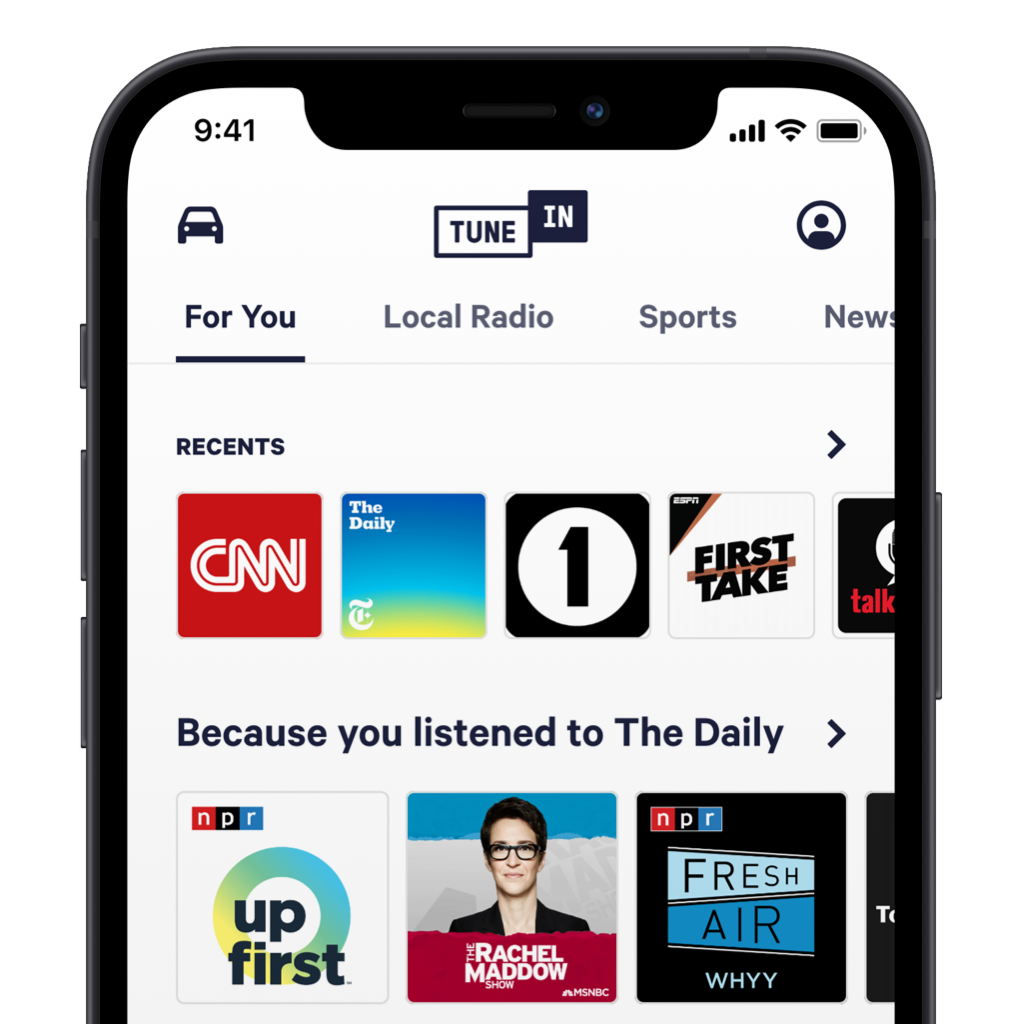 TuneIn Radio, app de rádio global, é a dica de semana