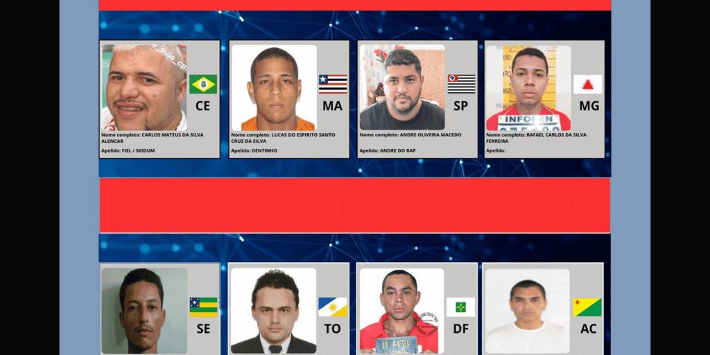 Ministério da Justiça lança site com foragidos mais procurados do país